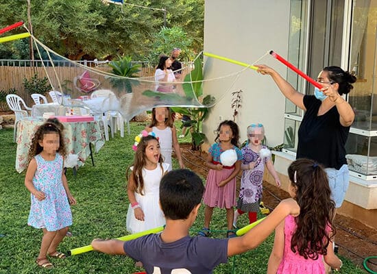 בועות סבון ענקיות