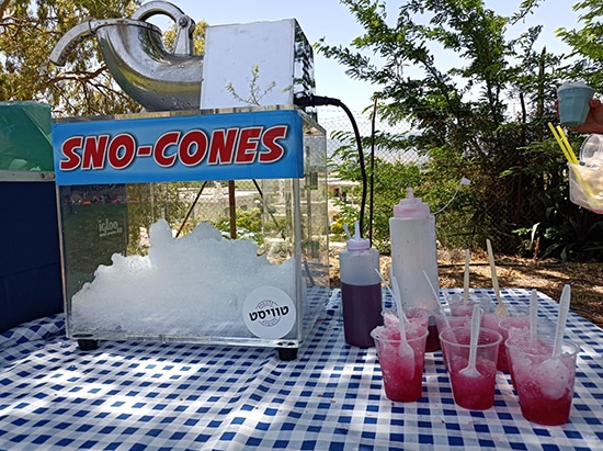 מכונת סנו קון - קרח כתוש